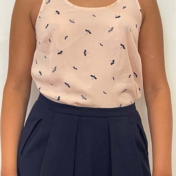 Lacoste navy mini skirt - Picture 3 of 10